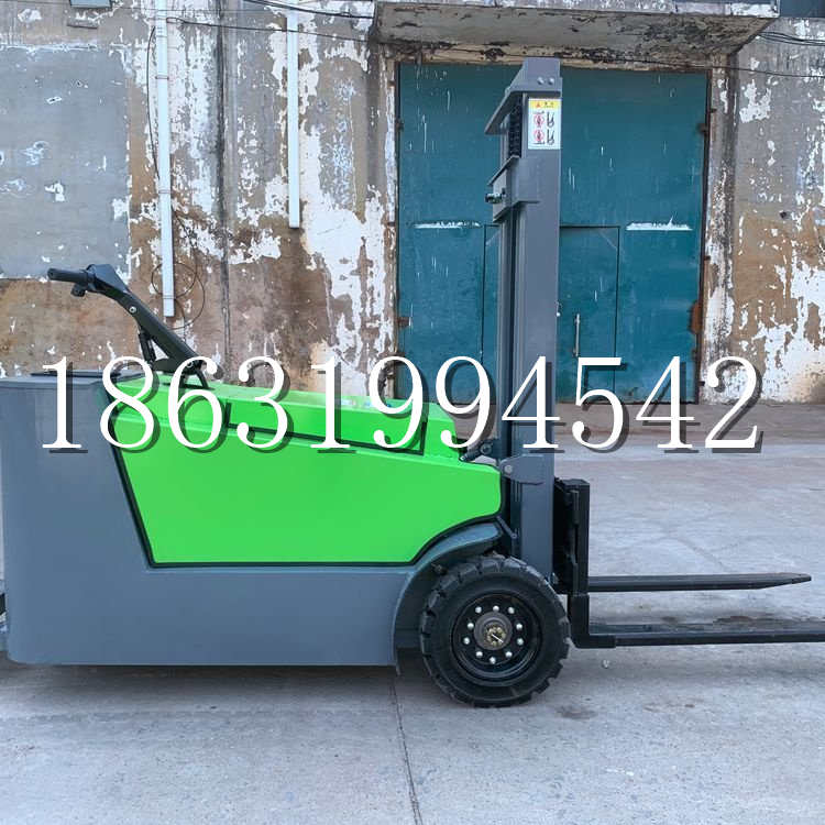 鹤山市小型电动叉车1吨2吨步行站驾式电瓶堆高充电装卸车液压升降车铲车